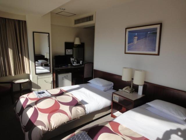 Hiroshima Ekimae Green Hotel Zimmer foto